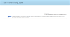 Desktop Screenshot of amccontracting.com